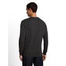 TOM TAILOR MAN Pullover black grey mel.
