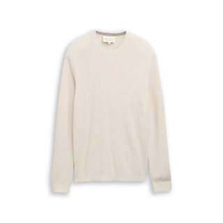 TOM TAILOR MAN Pullover soft cloud mel.