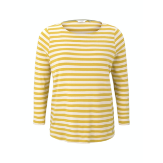 MY TRUE ME Shirt gestreift yellow stripe