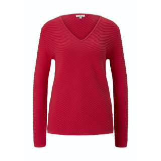 TOM TAILOR Pullover Strick rot 