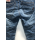 BUENA VISTA Malibu Zip K Stretch Jeans middle Blue mit Ziernähten