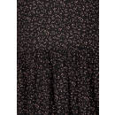 SOYACONCEPT Kleid mit Stufen schwarz gemustert  XS