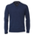 COSAMODA Pullover mit V-Ausschnitt blau