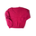 Grobstrick V Pullover knallig pink