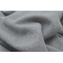 BIEDERLACK Wohndecke aus recycelter Wolle grey