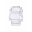SQUESTO Shirt, 3/4-Arm, mit Print, weiß