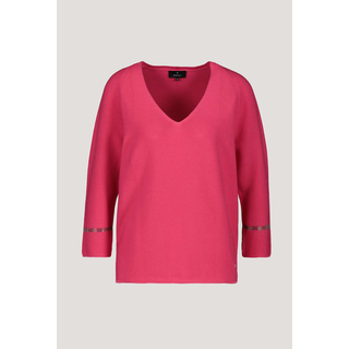 MONARI Pullover V-Ausschnitt hot pink