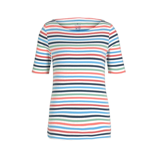TOM TAILOR T-Shirt gestreift multicolor