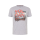 TOM TAILOR T-Shirt mit Print light grey melange