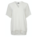 FRAPP 1/2-Arm Bluse offwhite
