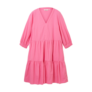 TOM TAILOR Kleid aus Seersucker pink