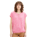 TOM TAILOR T-Shirt pink geo design