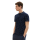 TOM TAILOR Polo-Shirt mit Allover-Print navy
