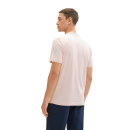 TOM TAILOR T-Shirt mit Print pink fine stripe