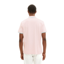 TOM TAILOR Polo Shirt pink two tone