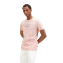 TOM TAILOR T-Shirt mit Allover-Print pink