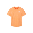 TOM TAILOR T-Shirt mit Print fruity melon orange