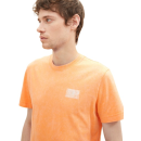 TOM TAILOR T-Shirt mit Print fruity melon orange
