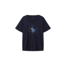 TOM TAILOR PLUS T-Shirt mit Print sky blue