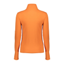 GEISHA Langarmshirt mit Stehkragen orange