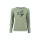 SQUESTO Langarm-Shirt mit Wording moss