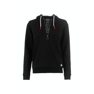 S´QUESTO Sweatshirt mit Kapuze black