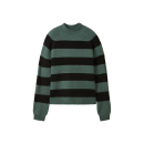 TOM TAILOR DENIM Pullover green black stripe