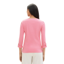 TOM TAILOR Langarm-Shirt pink offwhite stripe