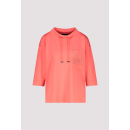 MONARI Sweatshirt mit Strass bright coral