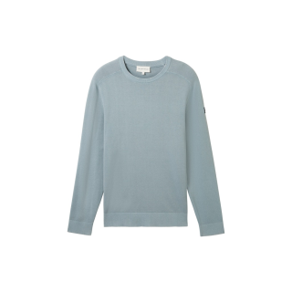 TOM TAILOR Pullover grey mint