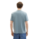 TOM TAILOR T-Shirt mit Print grey mint