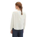 TOM TAILOR Bluse offwhite tonal
