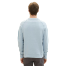 TOM TAILOR Sweatshirt mit Ziernähten foggy blue