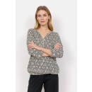 SOYACONCEPT Blusen-Shirt SC-FelicityAOP mit grafischem Muster schwarz