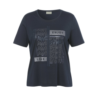 VIA APPIA  T-Shirt mit Print marine