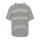 VIA APPIA Kurzarm-Sweatshirt mit Ringeln ecru/schwarz