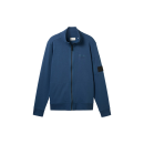 TOM TAILOR MAN Sweatjacke mit Stehkragen nighttime blue