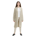 TOM TAILOR Strickjacke dusty beige mel.