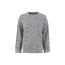 S´QUESTO Sweatshirt gemustert black